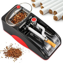 Automatic Electric Cigarette Rolling Machine Cigarette Injector Maker, Diameter: 6.5mm, Power Plug:EU Plug(Red)