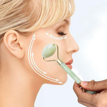 Double Jade Facial Massage Roller Stick