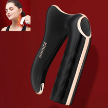 KITLNNO Electric Cervical Spine Meridian Dredge Fascia Knife Massage Instrument Intelligent Scraping Instrument(Black)