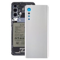 Battery Back Cover for LG Velvet LMG910EMW LM-G910EMW / Velvet 5G LM-G900N LM-G900EM(Silver)