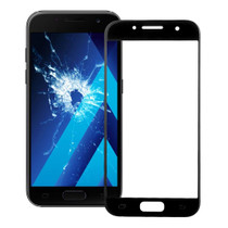 For Galaxy A5 (2017) / A520  Front Screen Outer Glass Lens (Black)