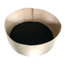 2 PCS 50x20cm 40L Felt Planting Barrel Indoor Outer Round Plant Bag Non-Woven Seedling Bag(Camel)