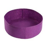 130x30cm 400L Felt Planting Barrel Indoor Outer Round Plant Bag Non-Woven Seedling Bag(Purple)