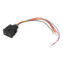 TS-203 For Honda Blue-green Light Car Dual Control Switch Self-resetting without Lock