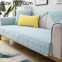 Four Seasons Universal Simple Modern Non-slip Full Coverage Sofa Cover, Size:70x70cm(Houndstooth Blue)