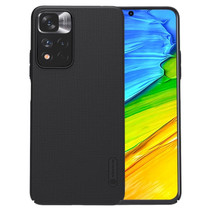 For Xiaomi Redmi Note 11 Pro Glogal / 11 Pro Glogal 5G / 11 Pro+ 5G India / 11E Pro 5G NILLKIN Frosted Concave-convex Texture PC Case (Black)