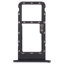 SIM Card Tray + Micro SD Card Tray for ZTE Blade V2020 Smart (Black)