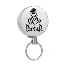 High Resilience Telescopic Steel Wire Anti-Lost Anti-Theft Key Ring(Dakar)