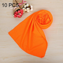 10 PCS Outdoor Sports Portable Cold Feeling Prevent Heatstroke Ice Towel, Size: 30*80cm(Orange)