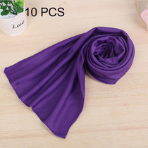 10 PCS Outdoor Sports Portable Cold Feeling Prevent Heatstroke Ice Towel, Size: 30*80cm(Purple)