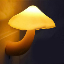 Mini Mushroom Shape LED Energy Saving Lamp Kids Baby Bedroom Mushroom Night light, EU Plug