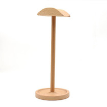 AM-EJZJ001 Desktop Solid Wood Headset Display Stand, Style: C