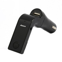 G7 Car Hands-Free Bluetooth FM Player MP3(Black)