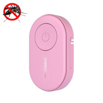 TS-07-08 Outdoor Portable Ultrasonic Children Mosquito Repellent Buckle(Pink)