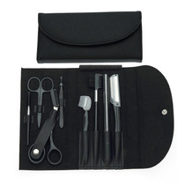 8 PCS/Set Eyebrow Trimming Beauty Tool(Black)