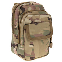 Multi-function High Density Strong Nylon Fabric Waist Bag / Camera Bag / Mobile Phone Bag, Size: 9.5 x 18.5 x 8cm (Camouflage)