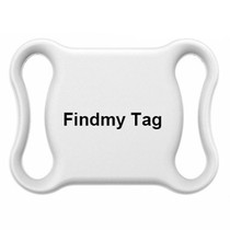 Findmy Tag Special Shape Smart Bluetooth Anti- lost Alarm Locator Tracker(White)