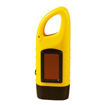 AOTU AT5503 Outdoor Solar Hand-Crank Power Emergency LED Flashlight(Yellow)