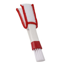 Car Wash Brush Soft Hub Multi-Function Dust Removal Tool, Color: Red White Air Outlet Brush