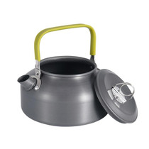 0.8L Portable Outdoor Mountaineering Picnic Aluminum Teapot Kettle Coffee Pot, Capacity: 0.8L