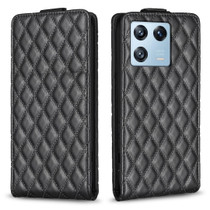For Xiaomi 13 Pro Diamond Lattice Vertical Flip Leather Phone Case(Black)