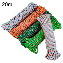 20m Outdoor Thick Nylon Rope for Hanging Clothes, Random Color