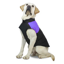 Pet Dog Cotton Vest Skit Suit, Size: 3XL, Chest: 58cm, Back Length: 50cm(Purple)