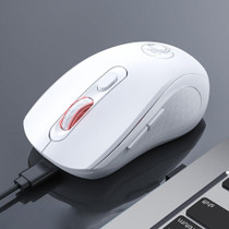 iMICE W-718 Rechargeable 6 Buttons 1600 DPI 2.4GHz Silent Wireless Mouse for Computer PC Laptop (White)