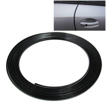 Car Auto Truck Door Edge Guard Trim Molding Protector Strip, Length: 12m(Black)