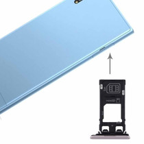 for Sony Xperia XZs (Dual SIM Version) SIM & Micro SD / SIM Card Tray(Silver)