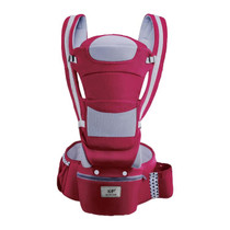 Newborn Four Seasons Multifunctional Strap Waist Stool(Cotton Maroon)