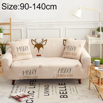 Sofa Covers all-inclusive Slip-resistant Sectional Elastic Full Couch Cover Sofa Cover and Pillow Case, Specification:Single Seat+2 pcs Pillow Case(Milu Deer)