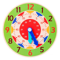 KBX-974 5 PCS Time Cognition Digital Clock Children Early Education Toy(Green)