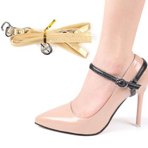 3 Pairs High Heels Prevent Heel Drop Shoe Strap(Gold)