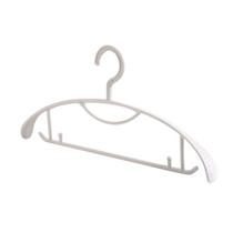 Anti-slip Plastic Seamless Clothing Hanger Random Color