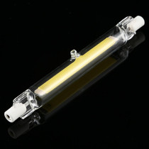 R7S 220V 13W 118mm COB LED Bulb Glass Tube Replacement Halogen Lamp Spot Light(6000K White Light)