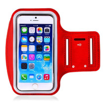 Sports Outdoor Arm Bag Fitness With Touch Screen Mobile Phone Arm Bag, Size: Large(Red)