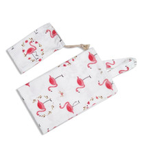 Mother Outing Privacy Scarf Breastfeeding Canopy Baby Breast Feeding Apron, Style: Flamingo