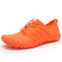 528 Lovers Style Outdoor Leisure River Hiking Shoes, Size:39(Orange)
