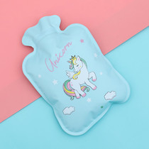 Large 14.5x21cm Cartoon Water Filled Hot Water Bag Mini High Density PVC Winter Warm Water Bag, Style and Color Random Delivery