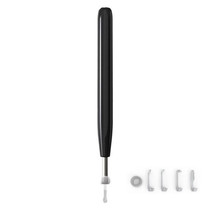 W2 WiFi Smart Visual Ear Pick Cleaning Kit Ear Wax Removal Tool with LED Light(Black)