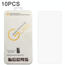 For Doogee N30 10 PCS 0.26mm 9H 2.5D Tempered Glass Film