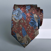 Men Formal Casual Business Floral Tie Clothing Accessories, Style: No.23