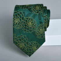 Men Formal Casual Business Floral Tie Clothing Accessories, Style: No.7