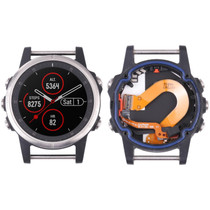 LCD Screen and Digitizer Full Assembly With Frame for Garmin Fenix 5S Plus (Sapphire Version)(Black)