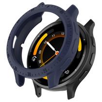 For Garmin Venu 3 Half Pack Hollow TPU Armor Watch Protective Case(Dark Blue)