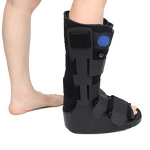 Tall Orthopedic Walking Boot Ankle Fracture Fixation Brace With Gas Bag, Size: L 43-45