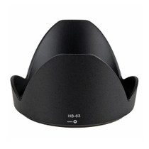 HB-63 Lens Hood Shade for Nikon 24-85mm f/3.5-4.5G ED VR Lens (Black)