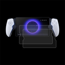 For Sony PS5 PlayStation Portal Remote 2pcs 9H 0.3mm Explosion-proof Tempered Glass Film