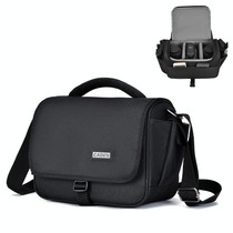 CADEN D27 Portable Digital Camera Bag With Strap, Size: 28.5x15.5x21cm(Black)